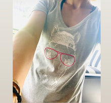 Load image into Gallery viewer, Polo Horse Head Tee (Grey/White)